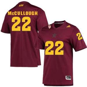 Men Arizona State Sun Devils Caleb McCullough #22 High School Maroon Jersey 211720-801