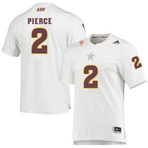 Mens Arizona State Sun Devils DeAndre Pierce #2 Alumni White Jerseys 151905-441