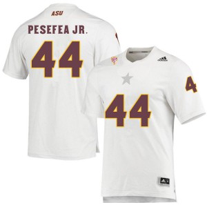 Men's Arizona State Sun Devils Tautala Pesefea Jr. #44 White Football Jerseys 363809-441