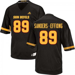 Men's Arizona State Sun Devils Daniel Sanders-Effiong #89 Black Stitched Jerseys 411872-415