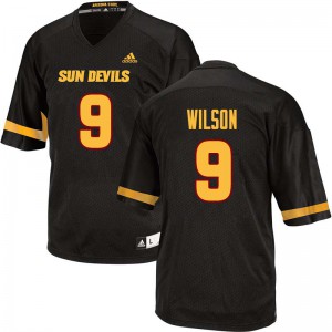 Men Arizona State Sun Devils Jay Jay Wilson #9 Black Football Jerseys 564412-398