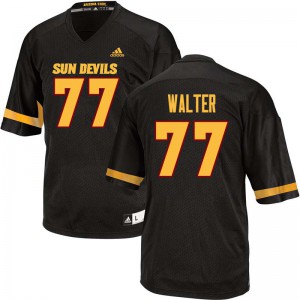Men Arizona State Sun Devils Mason Walter #77 Black Player Jersey 315074-112