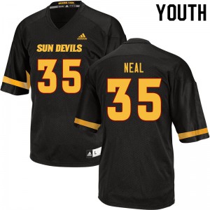 Youth Arizona State Sun Devils Devin Neal #35 Black Official Jerseys 739788-906